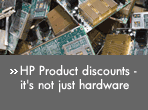 HP Product discounts - it's not just hardware